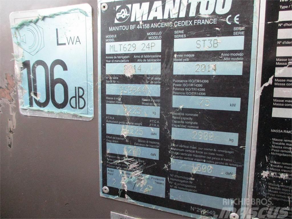 Manitou MLT629-24 PREMIUM Teleskopiniai krautuvai žemės ūkiui
