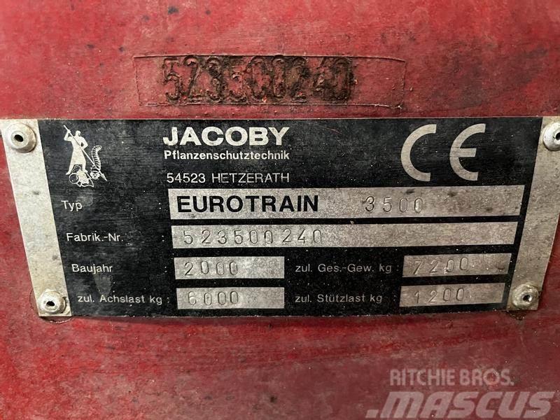 Jacoby EuroTrain 3500 27mtr. Prikabinami purkštuvai
