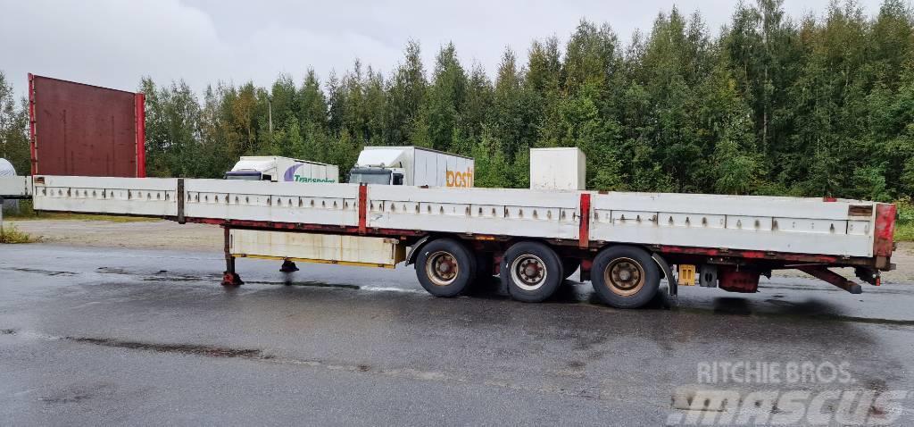 Närko puoliperävaunu Bortinių sunkvežimių priekabos su nuleidžiamais bortais