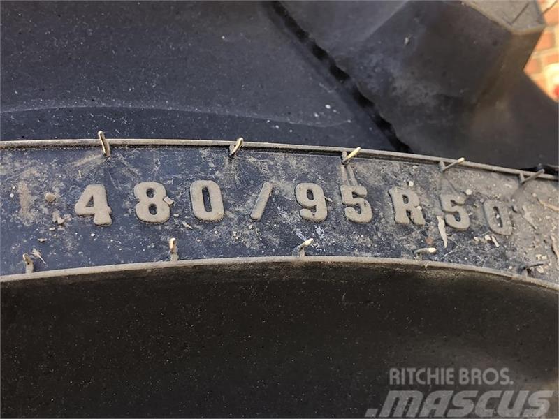 Firestone Dobbelt hjul IF 480/95r50 Padangos, ratai ir ratlankiai