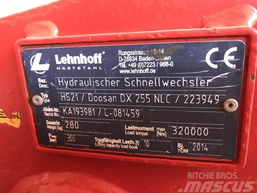 Lehnhoff HS21 - Schnellwechsler Greito sujungimo jungtys