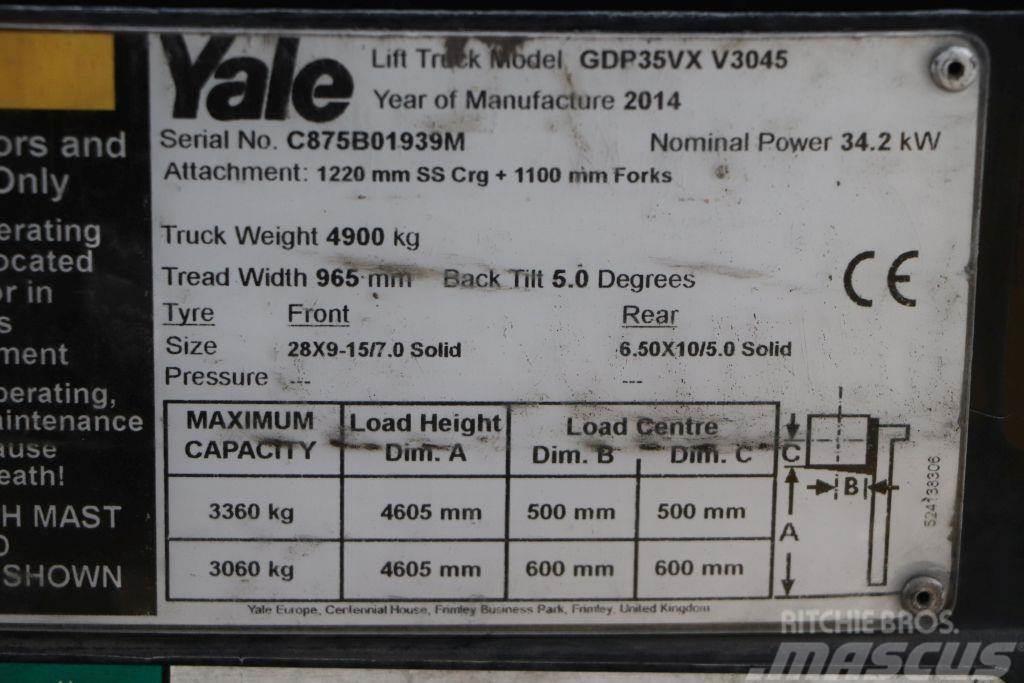 Yale GDP35VX Dyzeliniai krautuvai