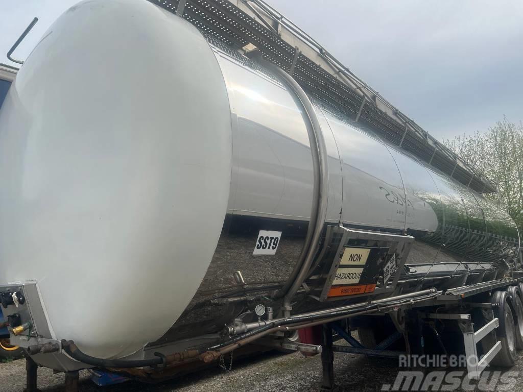 Indox Ros Roca 35,000 Litre GP Tankers Cisternos - priekabos