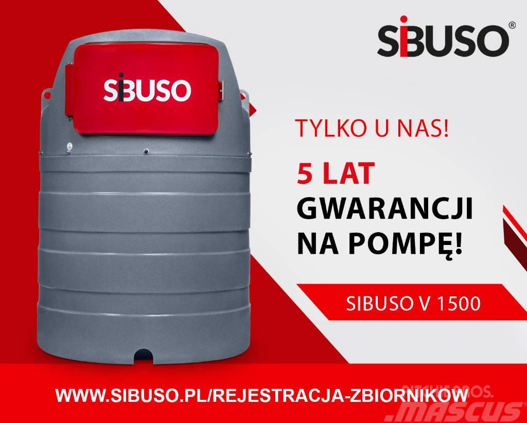 Sibuso 1500L zbiornik dwupłaszczowy Diesel Kita