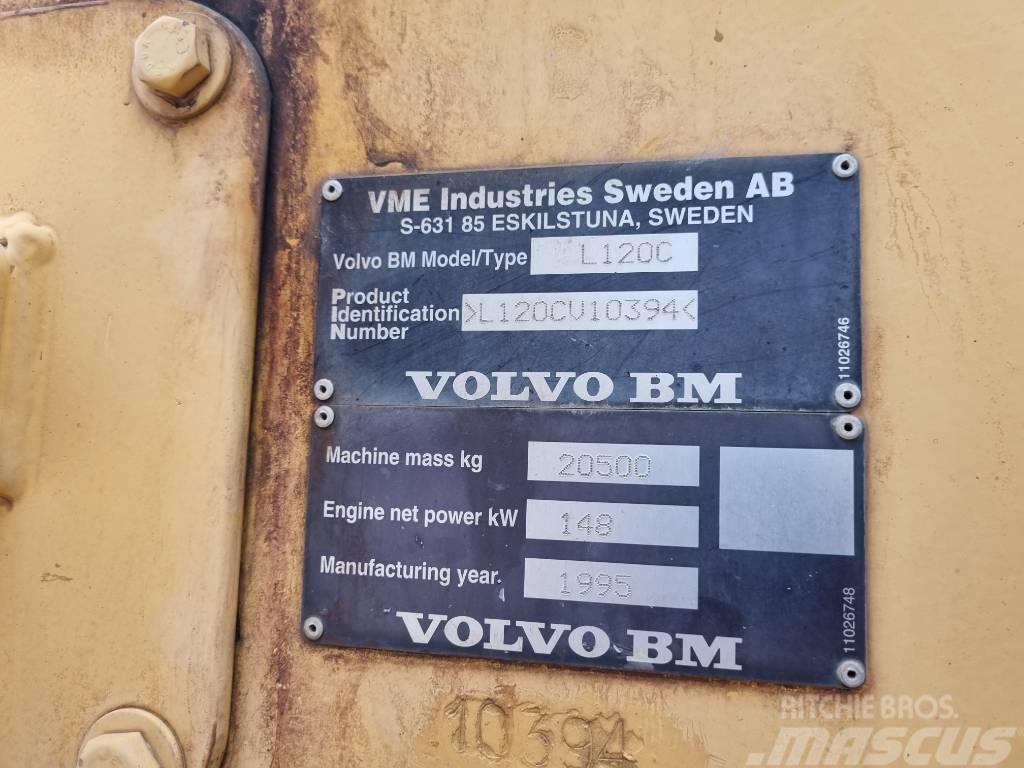 Volvo BM L120C Naudoti ratiniai krautuvai