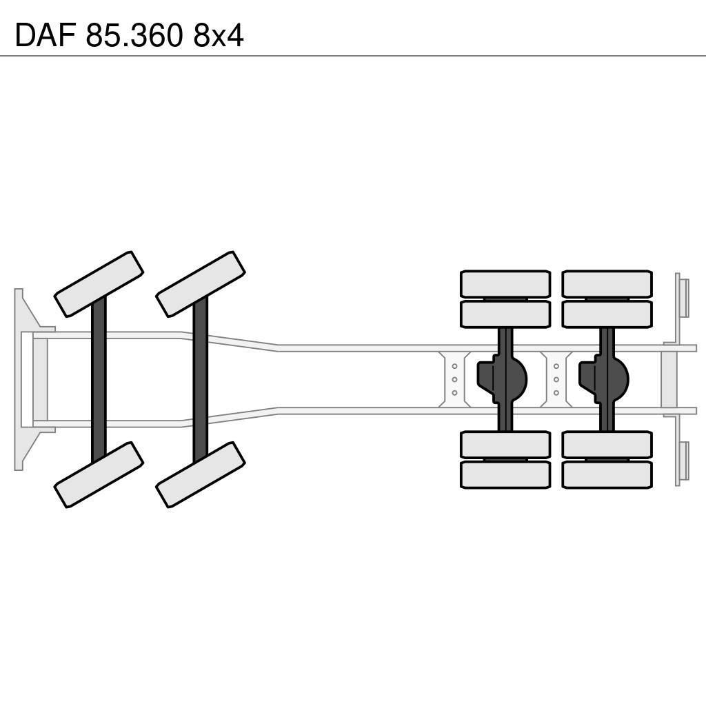 DAF 85.360 8x4 Betonvežiai