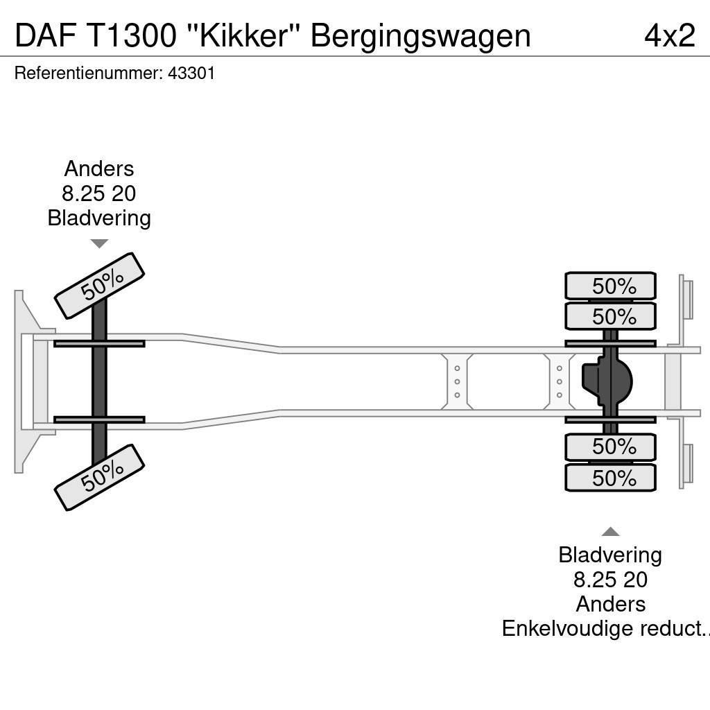 DAF T1300 ''Kikker'' Bergingswagen Pagalbos kelyje automobiliai