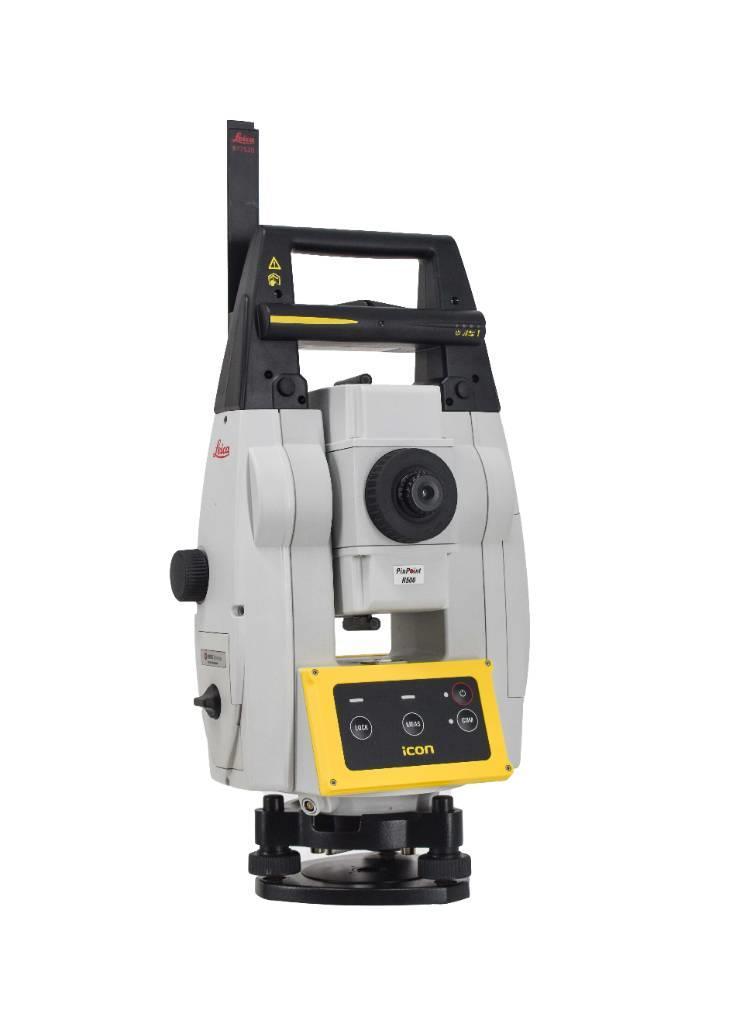 Leica iCR70 5" Robotic Construction Total Station Kit Kiti naudoti statybos komponentai