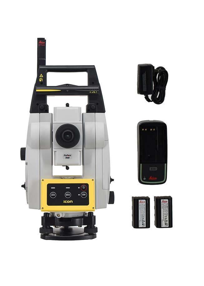 Leica iCR70 5" Robotic Construction Total Station Kit Kiti naudoti statybos komponentai