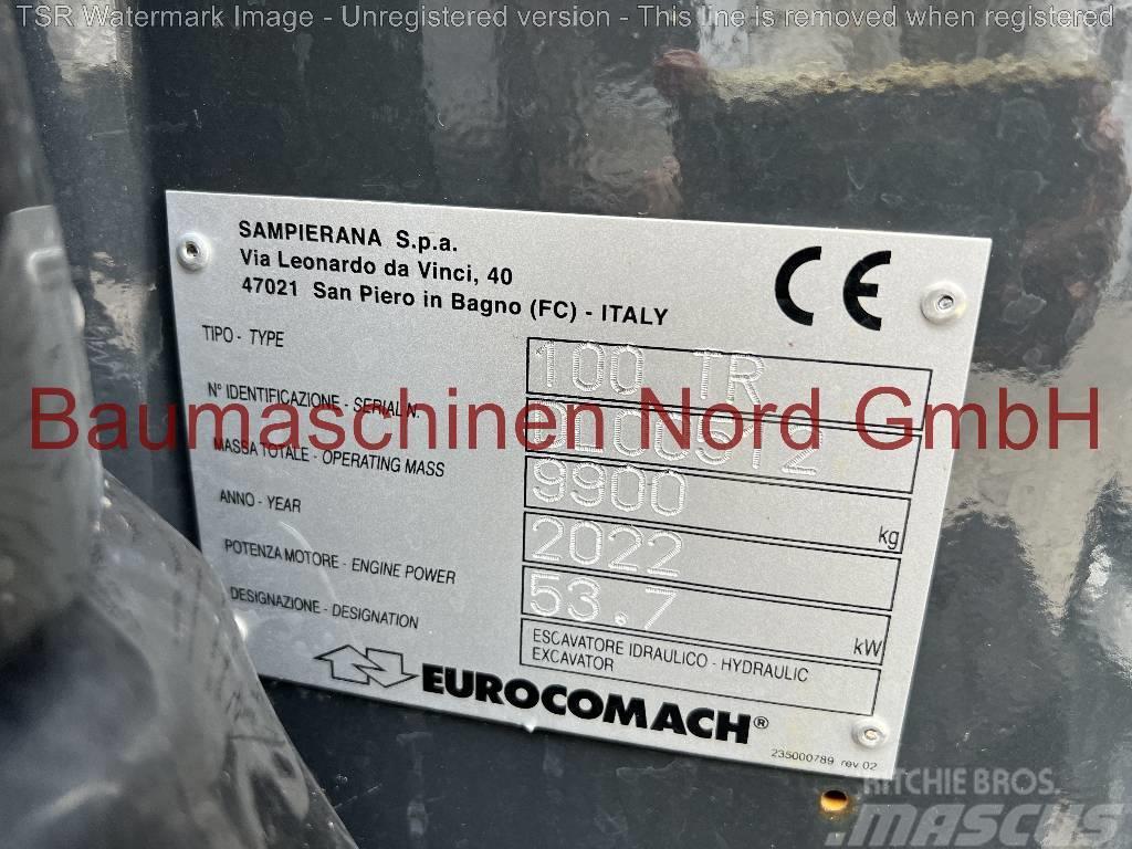 Eurocomach 100TR -Demo- Vidutinės galios ekskavatoriai 7-12 t