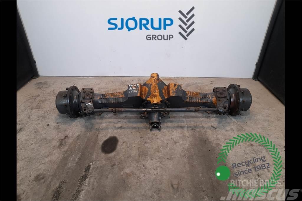 New Holland 8670 Front Axle Transmisijos