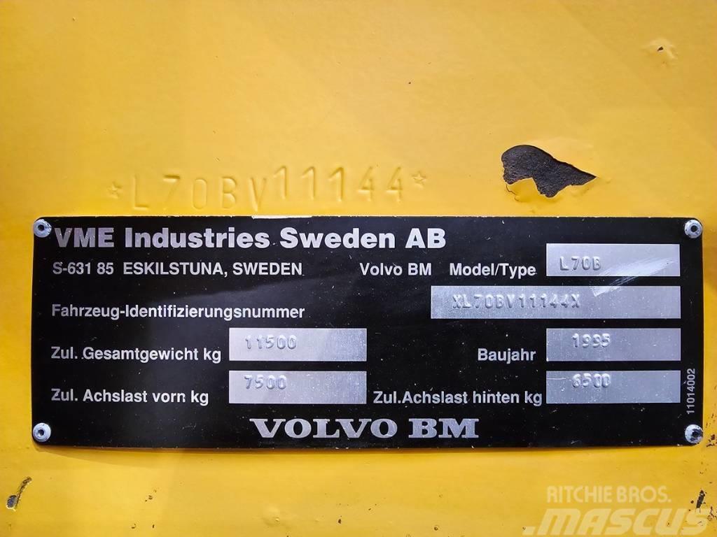 Volvo L70B Naudoti ratiniai krautuvai