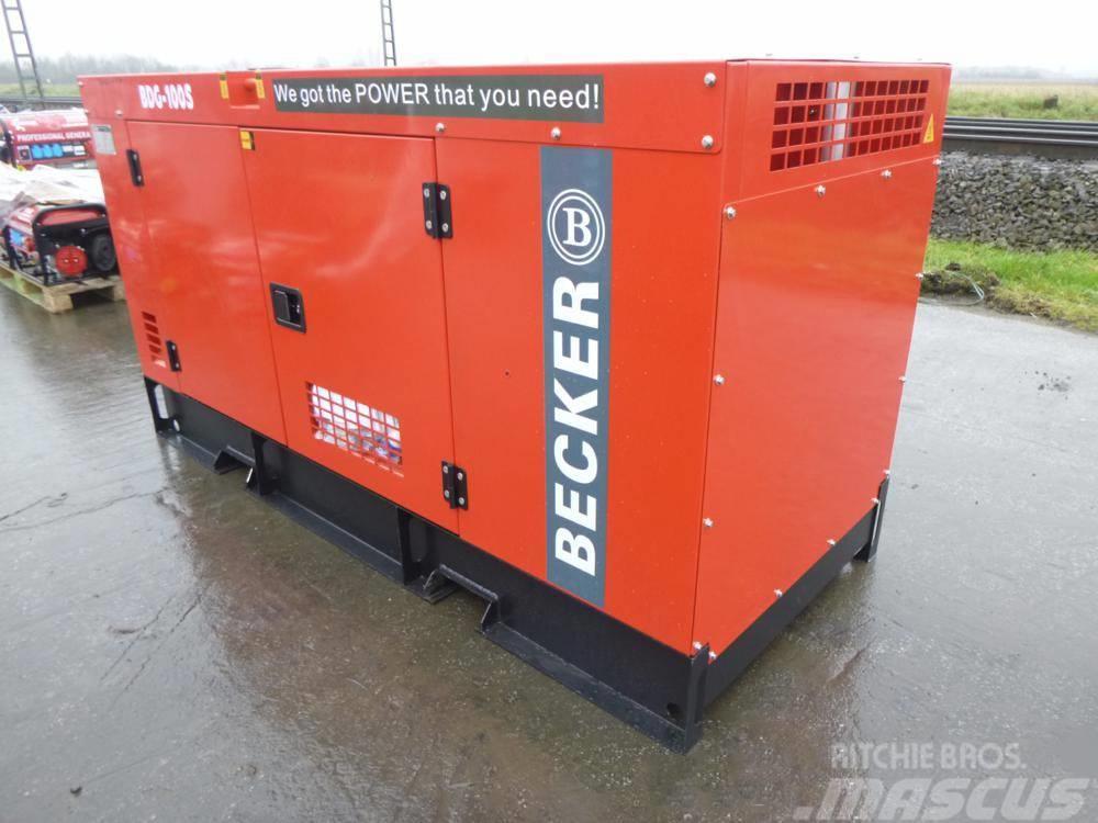 Becker BDG-100 Dyzeliniai generatoriai