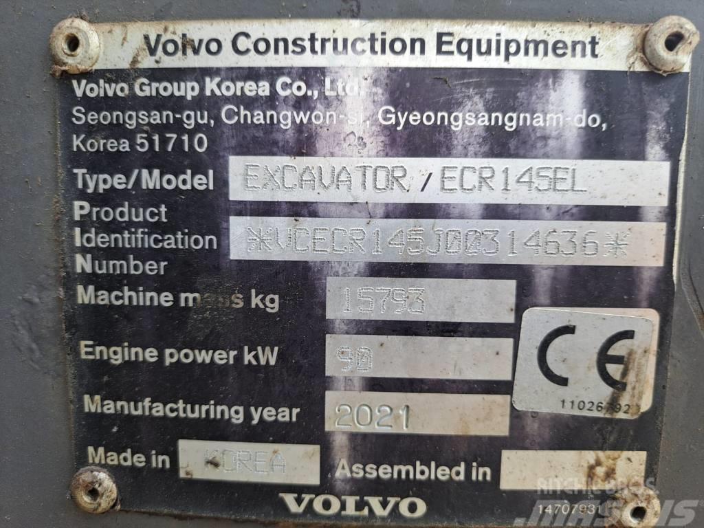 Volvo ECR 145 EL Vikšriniai ekskavatoriai
