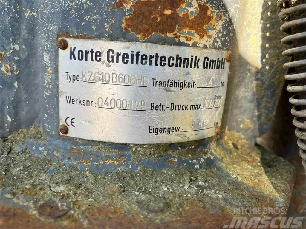 Korte Greifer KZ610 Griebtuvai