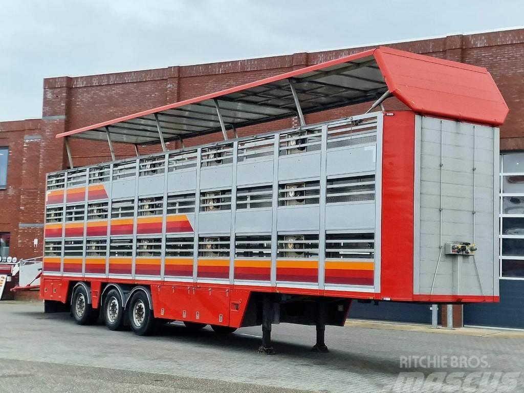 Van Hool Bekkers livestock 3 deck - Loadlift - Ventilation Puspriekabės gyvuliams