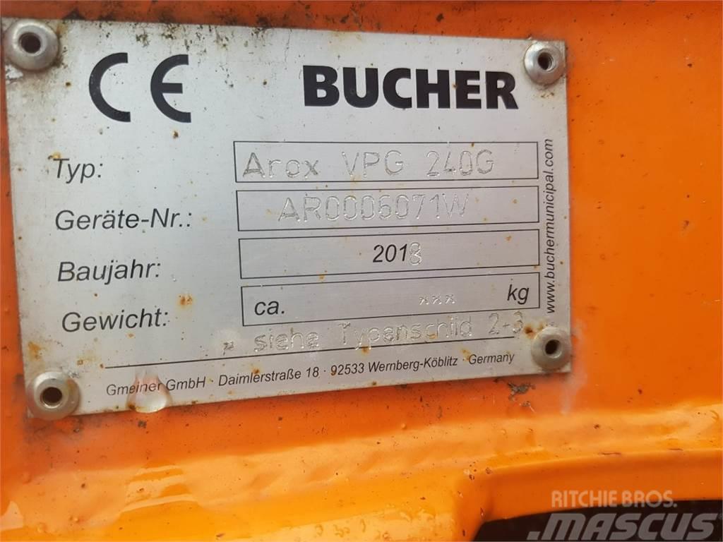 Bucher Schneepflug Gmeiner Arox VPG 240 G Kiti naudoti statybos komponentai