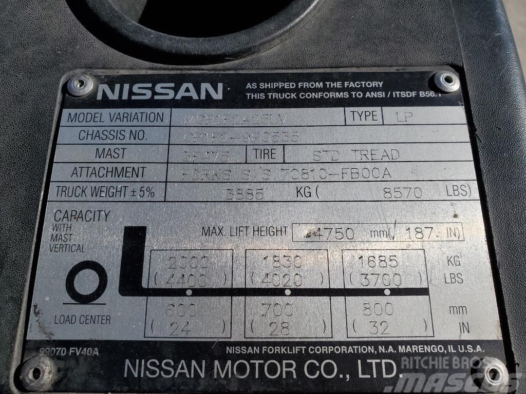 Nissan MCP1F2A25LV Šakiniai krautuvai - Kita