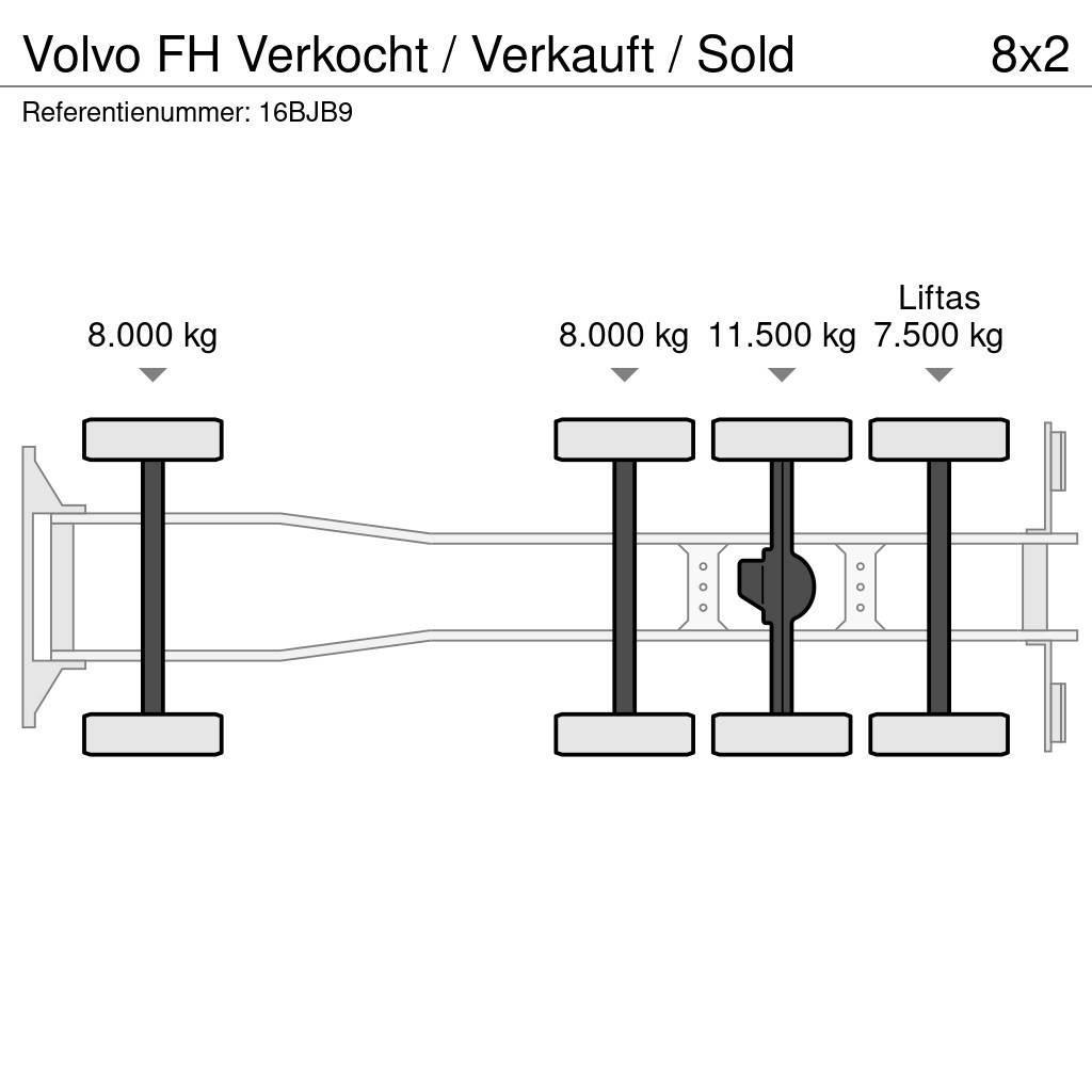 Volvo FH Verkocht / Verkauft / Sold Visureigiai kranai