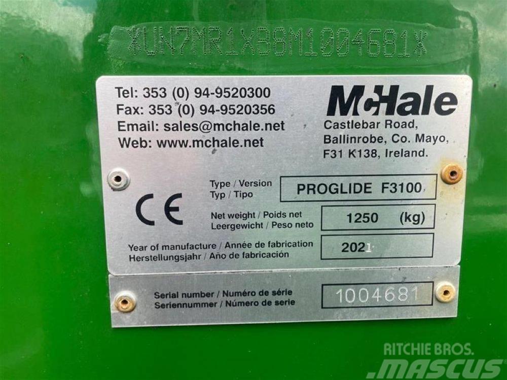 McHale Front Mower Conditioner Formuojančios žoliapjovės