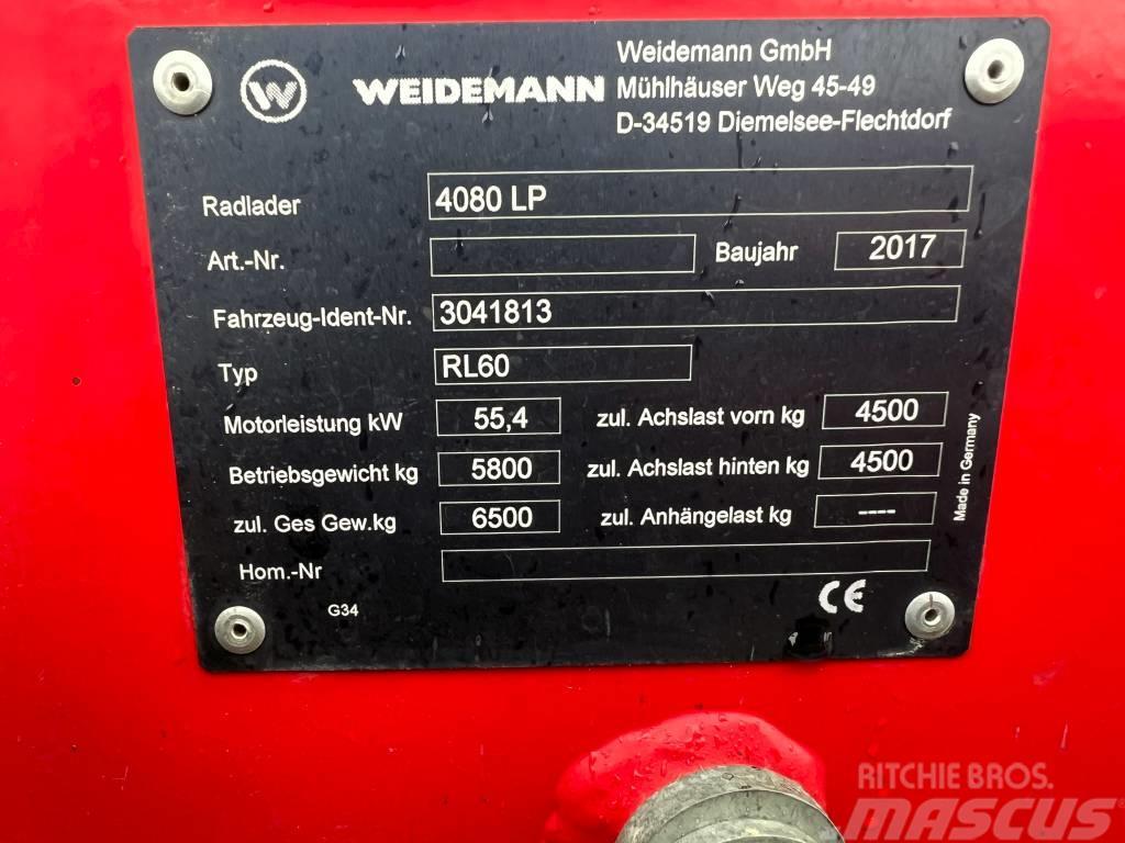 Weidemann 4080LP Daugiafunkciniai pakrovėjai