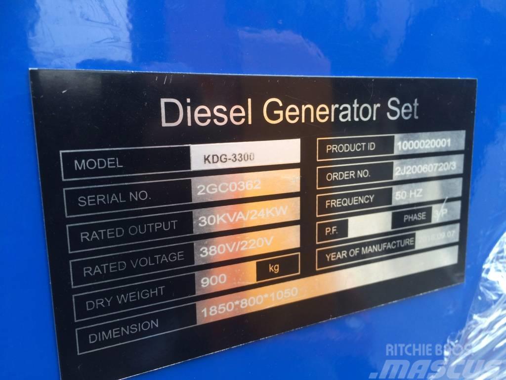 Kovo DIESEL GENERATOR KDG3300 Benzininiai generatoriai