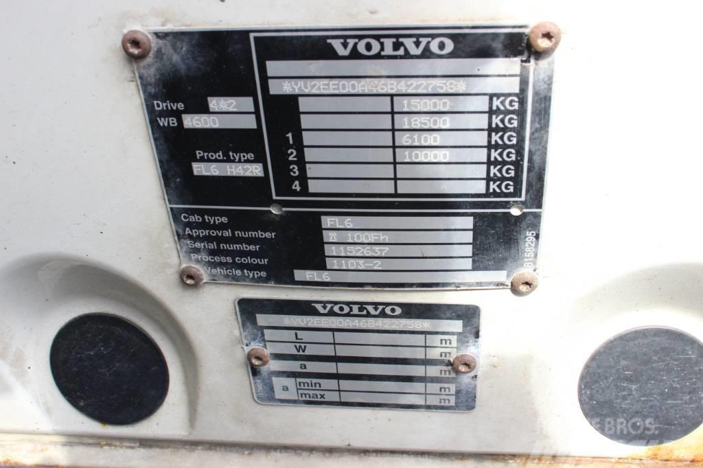 Volvo FL615H 4x2 skåpbil Vilkikai šaldytuvai