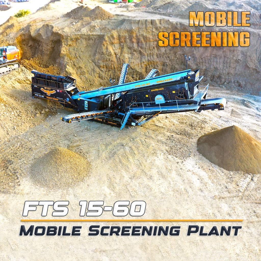 Fabo FTS 15-60 MOBILE SCREENING PLANT Mobilūs sietai