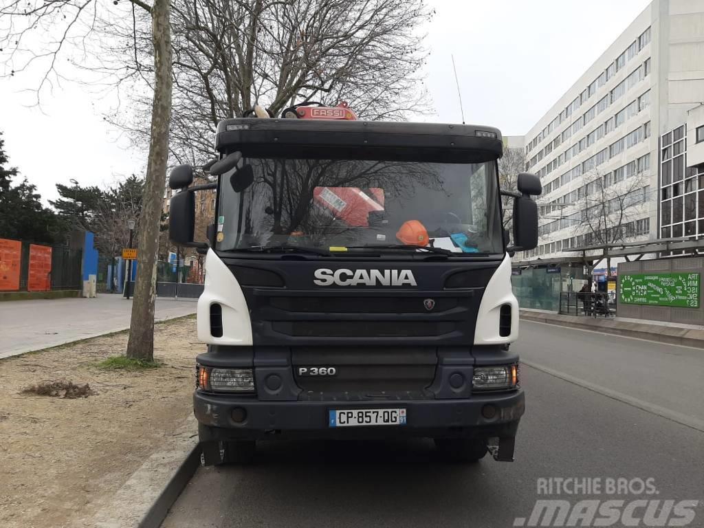 Camion porteur Scania P360 35TM Euro 5 Automobiliniai kranai