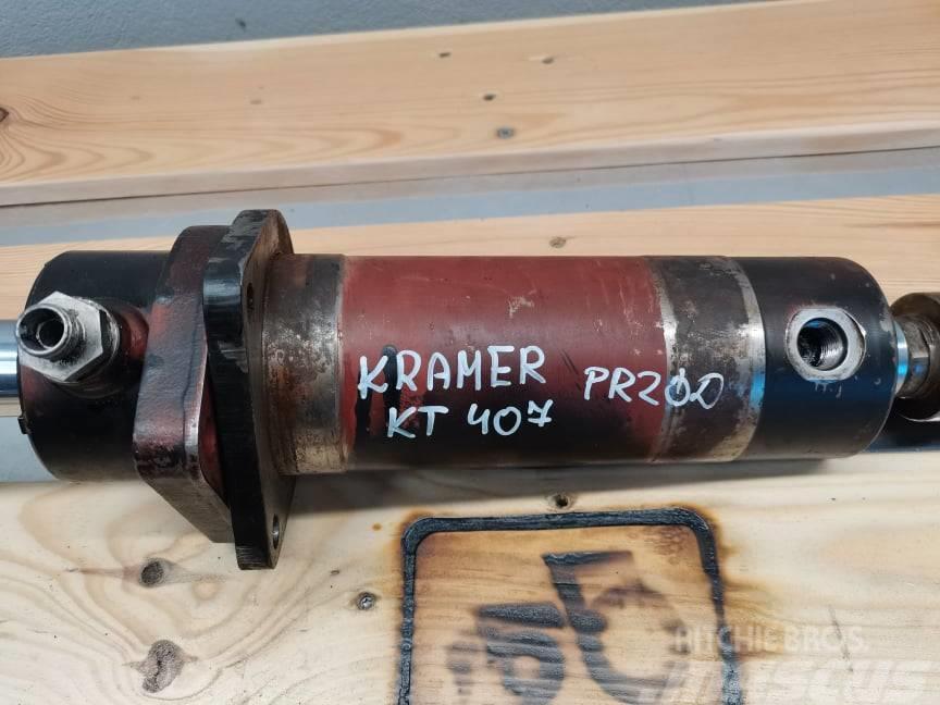 Kramer KT 407 Carraro piston turning Hidraulikos įrenginiai