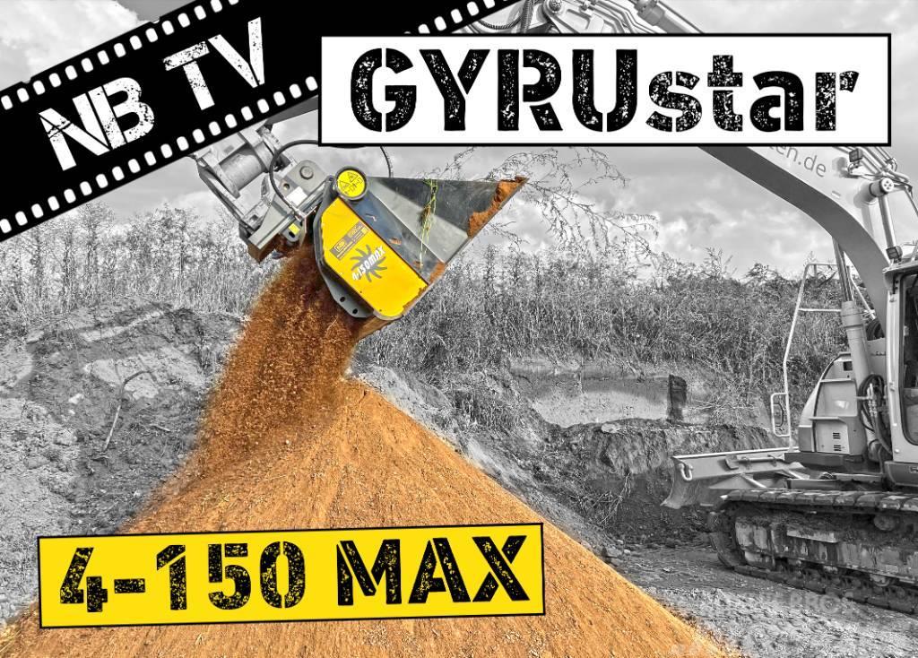 Gyru-Star 4-150MAX (opt. Verachtert CW40, Lehnhoff) Atrinkimo kaušai
