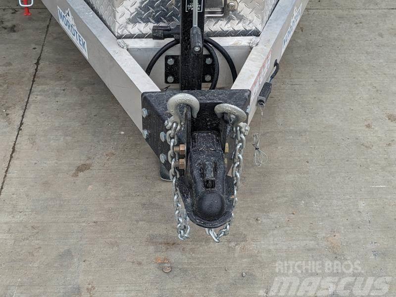  82 x 20' Aluminum Hydraulic Tilt Deck Trailer 82 x Autovežių priekabos