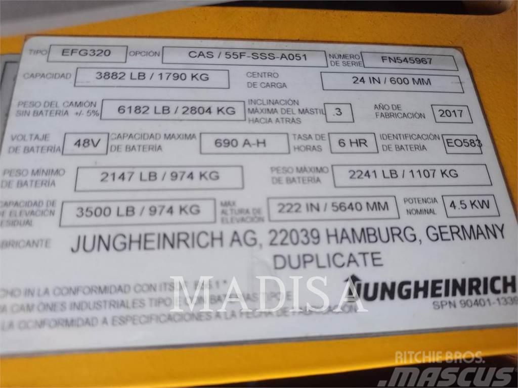 Jungheinrich EFG320-48V Šakiniai krautuvai - Kita