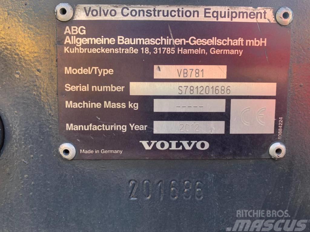 Volvo ABG 6820B Asfalto klotuvai