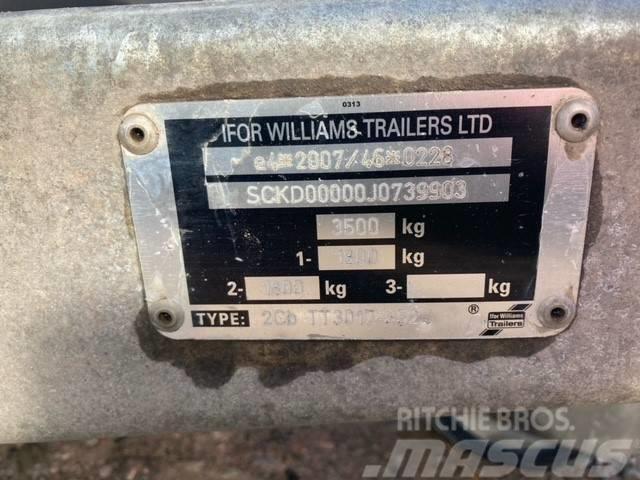 Ifor Williams TT3017195 Tipper Trailer Savivartės priekabos