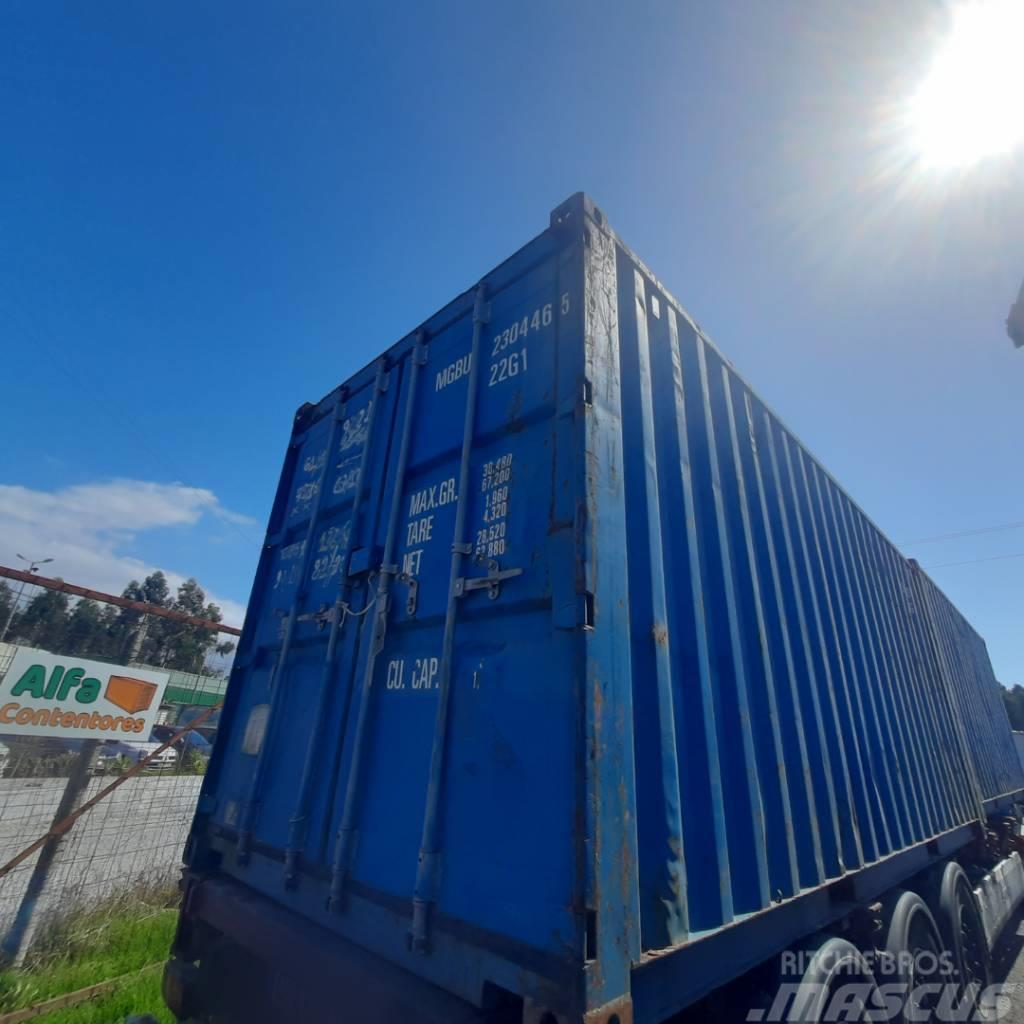  AlfaContentores Contentor Marítimo 20' Jūriniai konteineriai