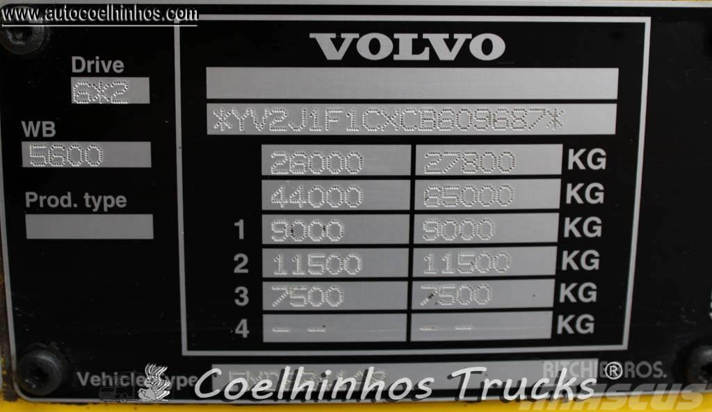 Volvo FM 410 + PK 18002 EH-B Platforminiai/Gerviniai sunkvežimiai