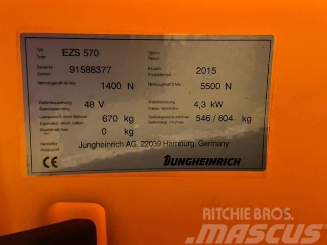  Junngheinrich EZS 570 Buksyravimo vilkikai