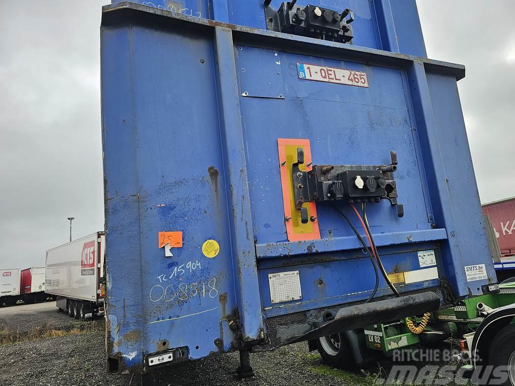 Pacton Tc 15904 | Bpw drum | Bortinių sunkvežimių priekabos su nuleidžiamais bortais