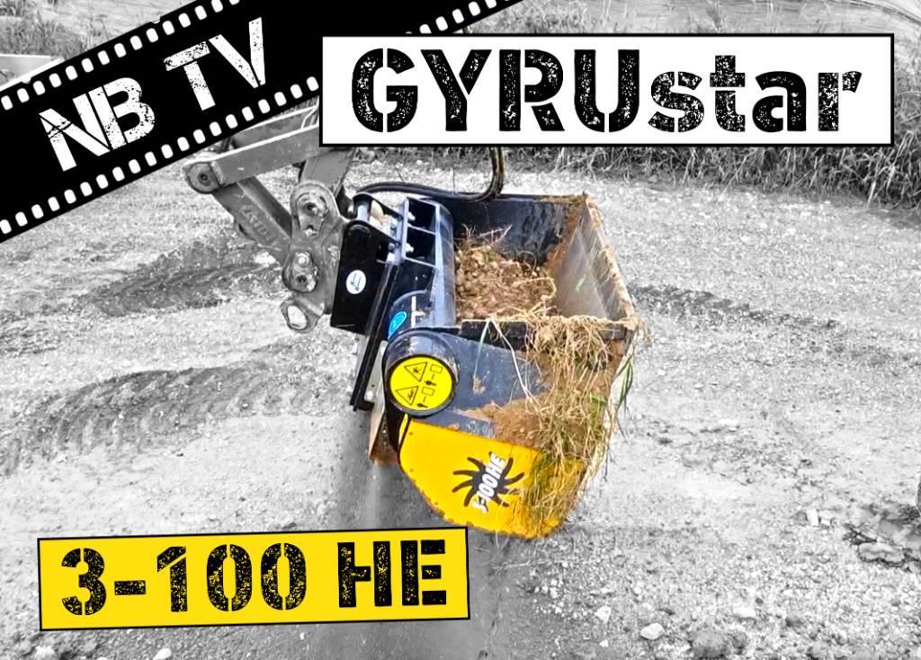 Gyru-Star 3-100HE (opt. Lehnhoff MS03, Verachtert) Atrinkimo kaušai