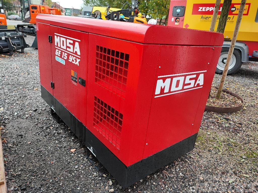 Mosa GE15 YSX Stromerzeuger Aggregat Dyzeliniai generatoriai