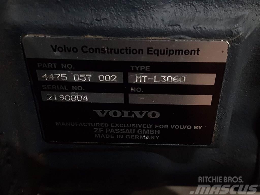 Volvo L50F-VOE15203629-ZF MT-L306-4475057002-Axle/Achse Ašys