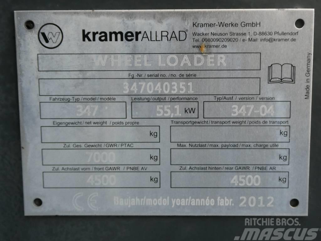 Kramer 1150 Naudoti ratiniai krautuvai
