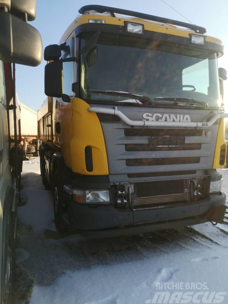 Scania R500 6x4 blade Savivarčių priekabų vilkikai