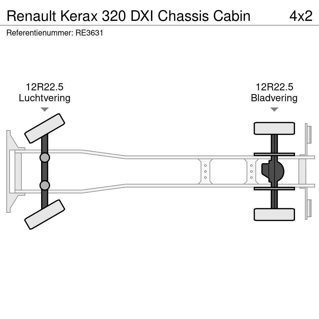 Renault Kerax 320 DXI Chassis Cabin Važiuoklė su kabina