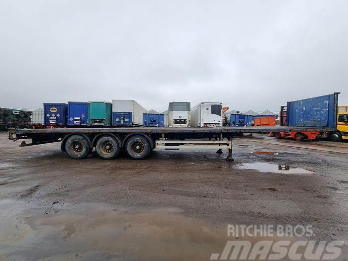 Pacton PVG:97/3016 | Air suspension | BPW ECO P drum Bortinių sunkvežimių priekabos su nuleidžiamais bortais
