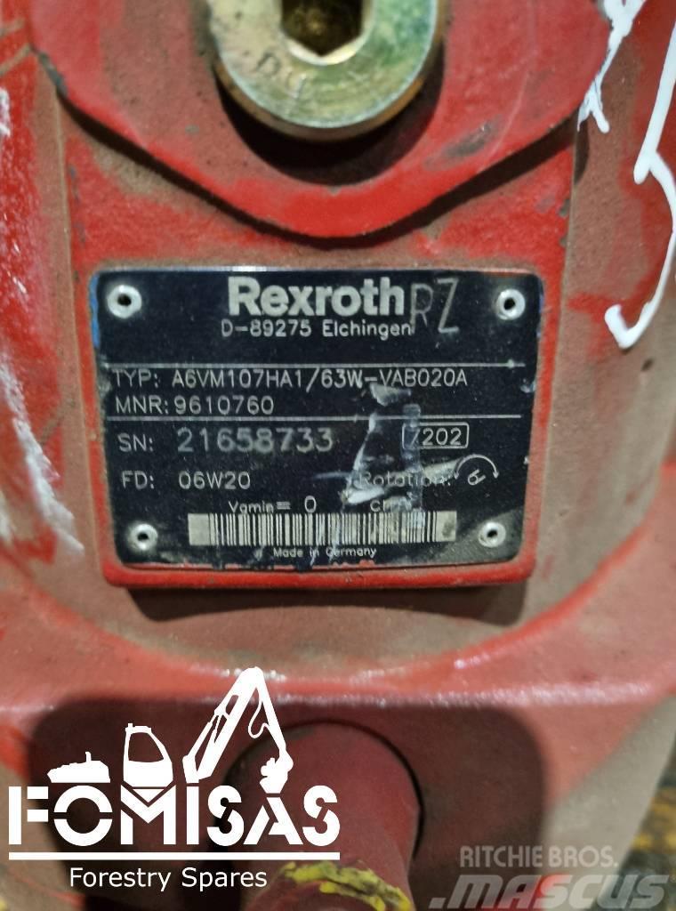 HSM Hydraulic Motor Rexroth D-89275 Hidraulikos įrenginiai