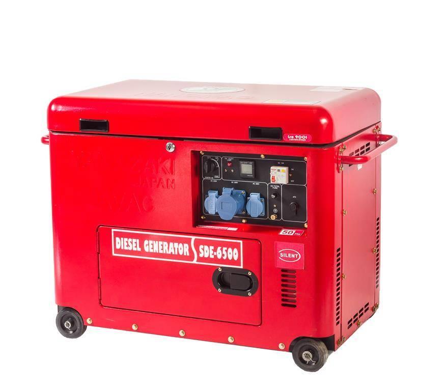 Javac - 6,3 KVA - SD6500B Generator 230/380v 50hz Dyzeliniai generatoriai