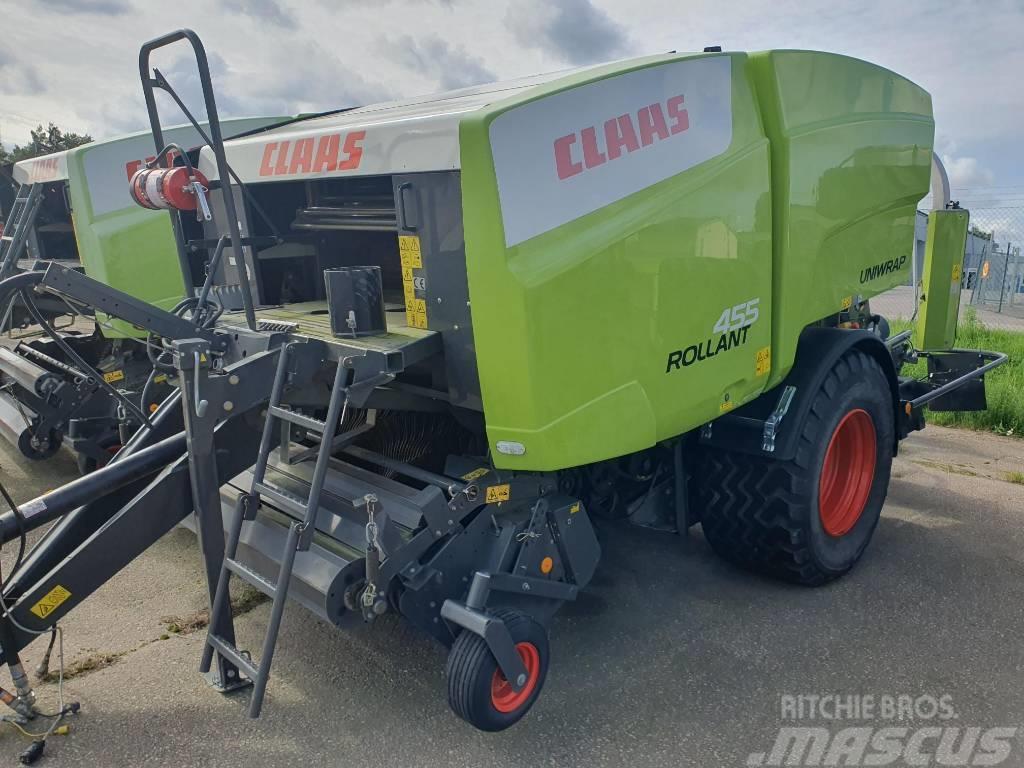 CLAAS 455 UNIWRAP Ritinių presai