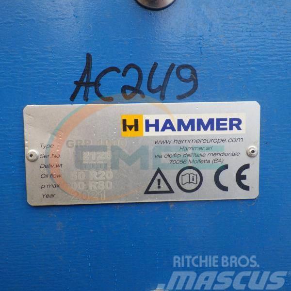 Hammer GRP 1000 S Griebtuvai